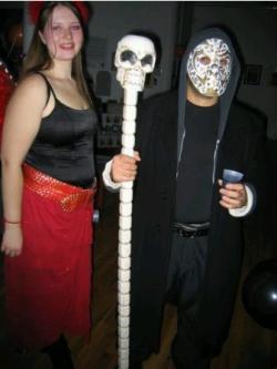 Butterfly Fairy & a Grim Reaper