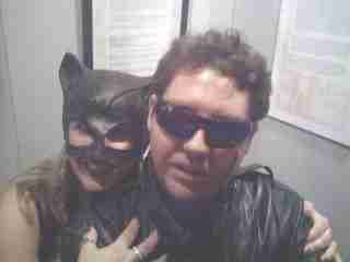 Catwoman with Undead David Hasselhoff